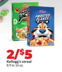 Hy-Vee Kellogg's cereal offer