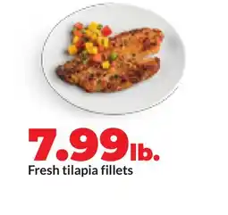 Hy-Vee Fresh tilapia fillets offer