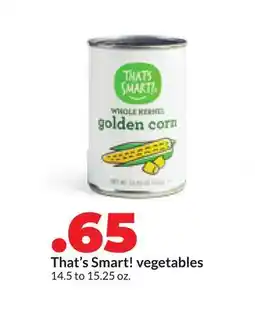 Hy-Vee That's Smart! vegetables offer