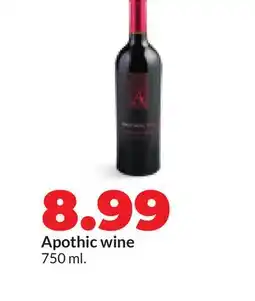 Hy-Vee Apothic wine offer