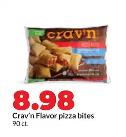 Hy-Vee Crav'n Flavor pizza bites offer