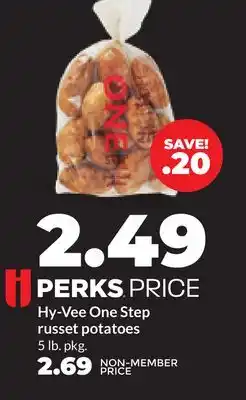 Hy-Vee Hy-Vee One Step russet potatoes offer