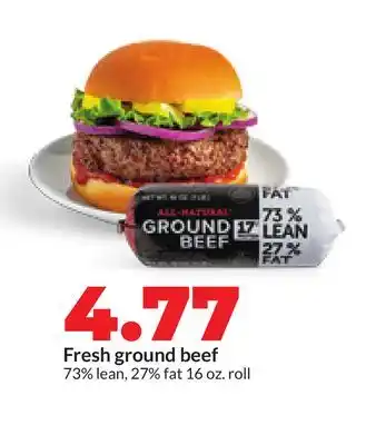 Hy-Vee Fresh ground beef offer