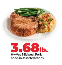 Hy-Vee Hy-Vee Midwest Pork bone-in assorted chops offer