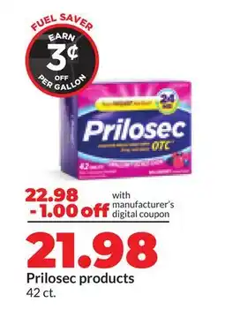 Hy-Vee Prilosec products offer