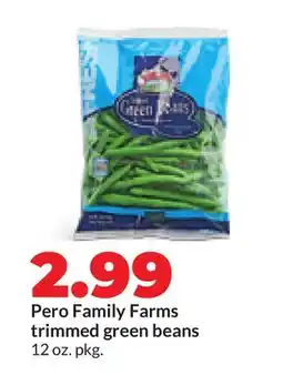 Hy-Vee Pero Family Farms trimmed green beans offer