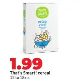 Hy-Vee That's Smart! cereal offer