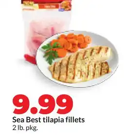 Hy-Vee Sea Best tilapia fillets offer