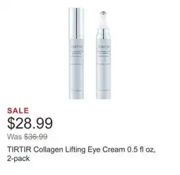 Costco TIRTIR Collagen Lifting Eye Cream 0.5 fl oz, 2-pack offer