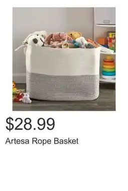 Costco Artesa Rope Basket offer