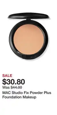 Ulta Beauty MAC Studio Fix Powder Plus Foundation Makeup offer