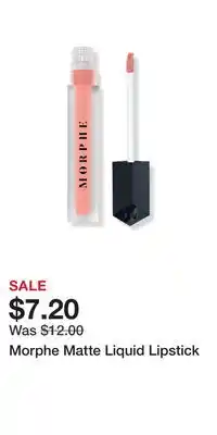 Ulta Beauty Morphe Matte Liquid Lipstick offer