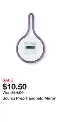 Ulta Beauty Scünci Prep Handheld Mirror offer