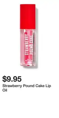 Bath & Body Works Strawberry Pound Cake Lip Oil offer