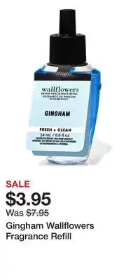 Bath & Body Works Gingham Wallflowers Fragrance Refill offer