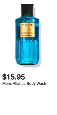 Bath & Body Works Mens Atlantic Body Wash offer