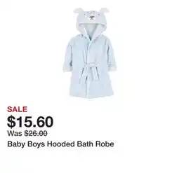 Belk Baby Boys Hooded Bath Robe offer