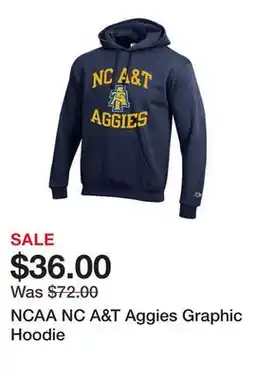 Belk NCAA NC A&T Aggies Graphic Hoodie offer