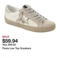 Belk Paula Low Top Sneakers offer