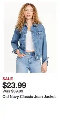 Old Navy Old Navy Classic Jean Jacket offer