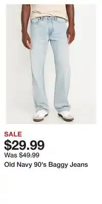 Old Navy Old Navy 90's Baggy Jeans offer