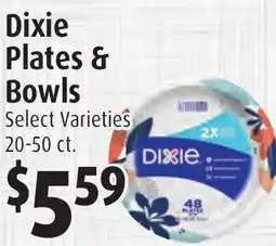 Gristedes Dixie Plates & Bowls offer