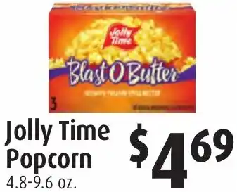 Gristedes Jolly Time Popcorn offer