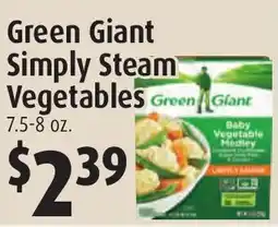 Gristedes Green Giant Simply Steam Vegetables offer