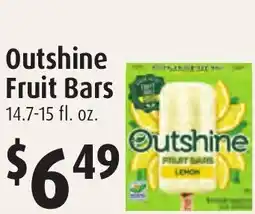 Gristedes Outshine Fruit Bars offer