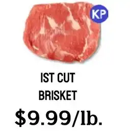 Seven Mile Market Ist cut brisket offer