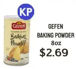 Seven Mile Market Gefen baking powder offer