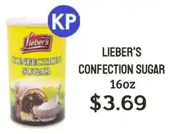 Seven Mile Market Lieber's confection sugar offer