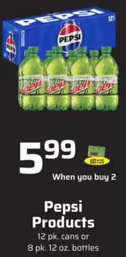 County Market Pepsi Products offer