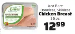 County Market Just Bare Boneless, Skinless Chicken Breast offer