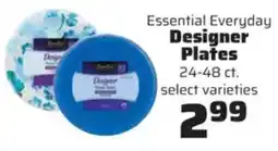 County Market Essential Everyday Designer Plates offer