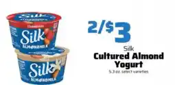 County Market Silk Cultured Almond Yogurt offer