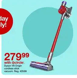 Target Dyson V8 Origin cordless stick vacuum offer