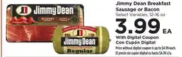 Food 4 Less Jimmy Dean Breakfast Sausage or Bacon offer