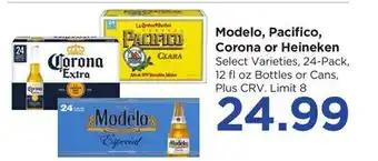 Food 4 Less Modelo, Pacifico, Corona or Heineken offer