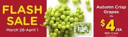 Food 4 Less Autumn Crisp Grapes offer