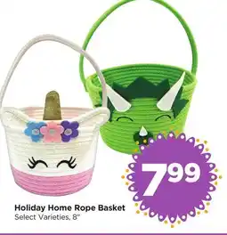 Food 4 Less Holiday Home Rope Basket offer