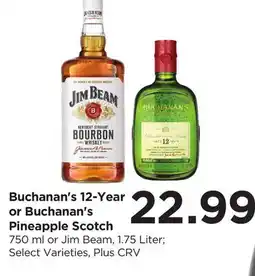 Food 4 Less Buchanan's 12-Year or Buchanan's Pineapple Scotch offer