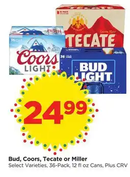 Food 4 Less Bud, Coors, Tecate or Miller offer