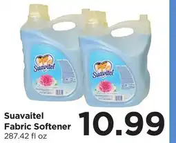 Food 4 Less Suavaitel Fabric Softener offer