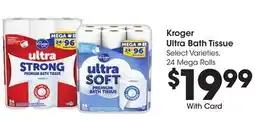 Ralphs Kroger Ultra Bath Tissue offer