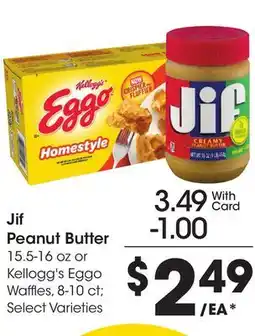 Ralphs Jif Peanut Butter offer