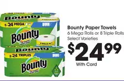 Ralphs Bounty Paper Towels offer