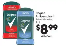 Ralphs Degree Antiperspirant offer