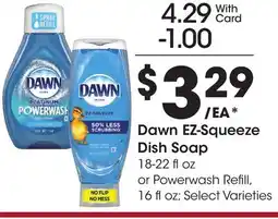 Ralphs Dawn EZ-Squeeze Dish Soap offer