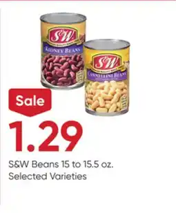 Stater Bros S & W Beans offer